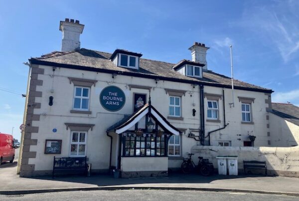 Bourne Arms Pub by the Wyre Estuary