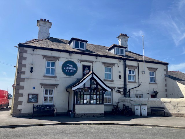 Bourne Arms Pub by the Wyre Estuary