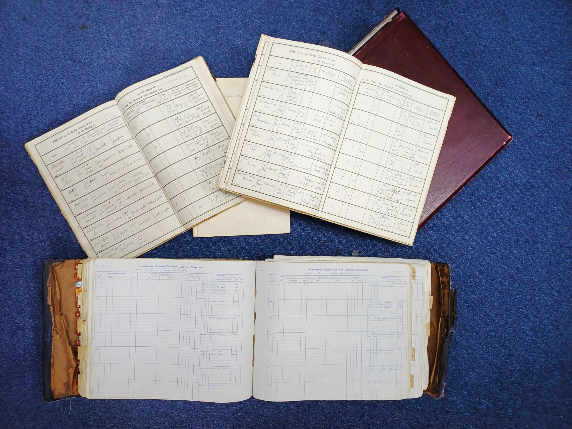 Cemetery Registers from the 19th Century