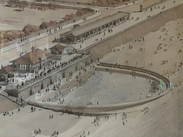 Cleveleys Promenade Proposal 1928 lido