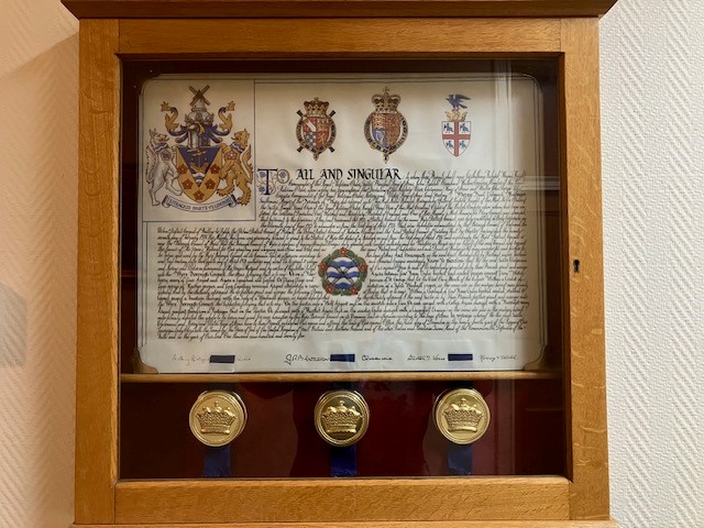 Grant of Arms to the Borough of Wyre 1975